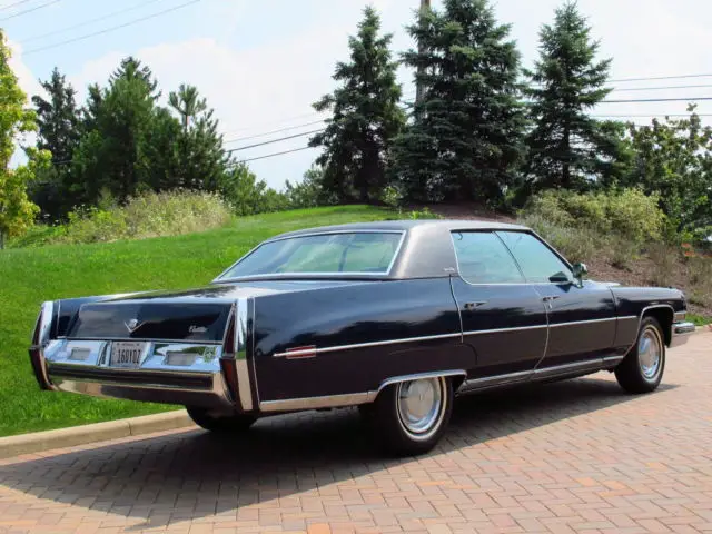 1973 cadillac deville base hardtop 4-door 8.2l