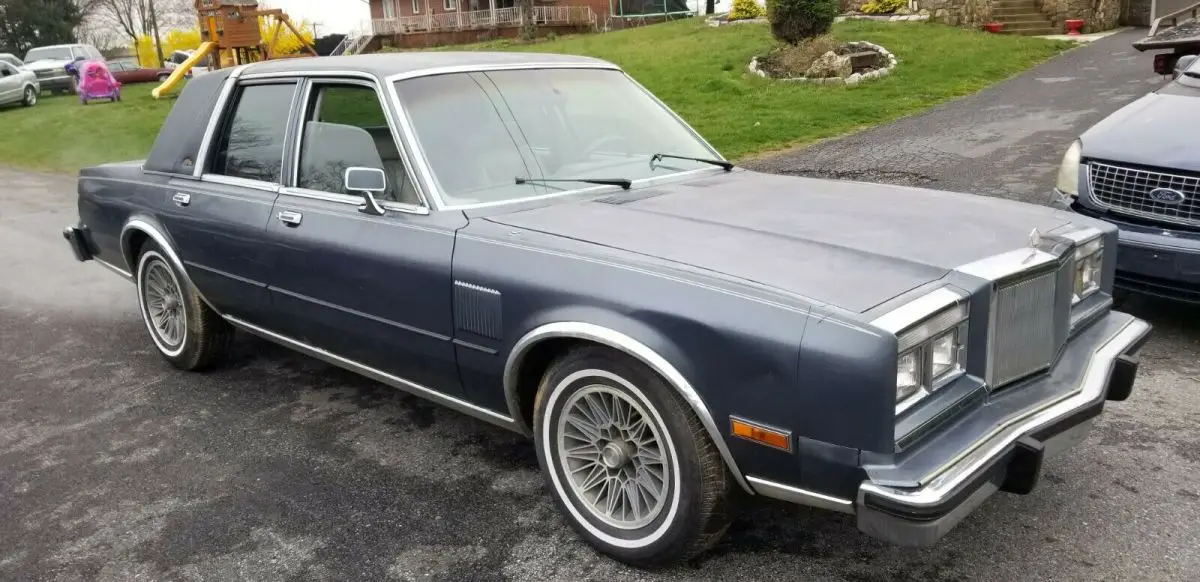 1986 chrysler new yorker 5th ave sedan with leather 318