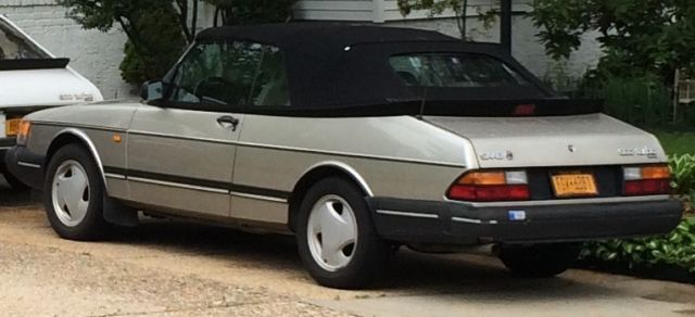 1994 saab classic - 900 turbo convertible