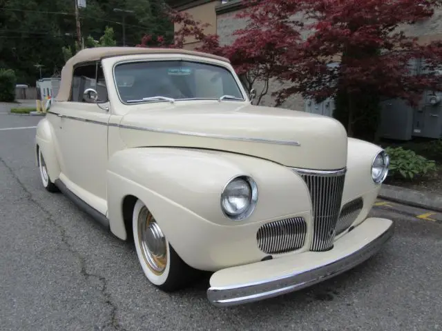 1941 ford all steel resto-rod convertible
