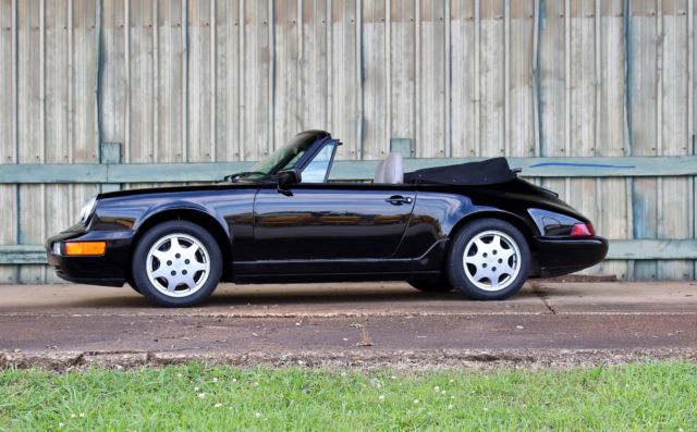 1990 porsche 911 964 cabriolet carrera 4 air cooled original paint 5 speed nice!