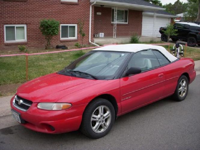 obo 1997 chrysler sebring jx in aurora, co