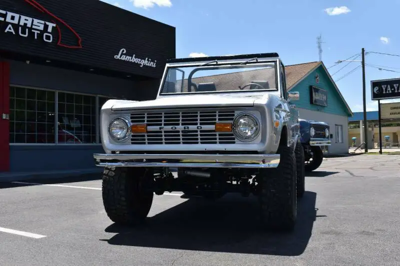 1973 ford bronco sport 93 miles silver suv v8 5.0l automatic 3-speed