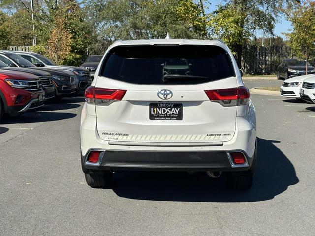 2019 toyota highlander limited platinum