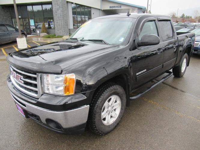 used 2013 gmc sierra 1500 4x4 crew cab sle whitefish, mt 59937 for sale in whitefish, montana
