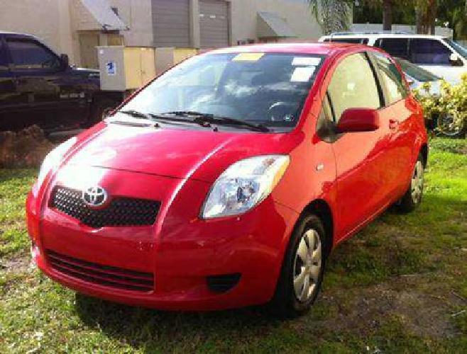 2008 toyota yaris - 2 door - clean title in hollywood, fl