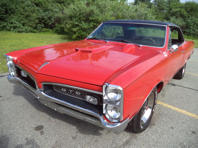 1967 pontiac gto ral deal 242 vin, 4 spd hurst shifter hood tach power steering
