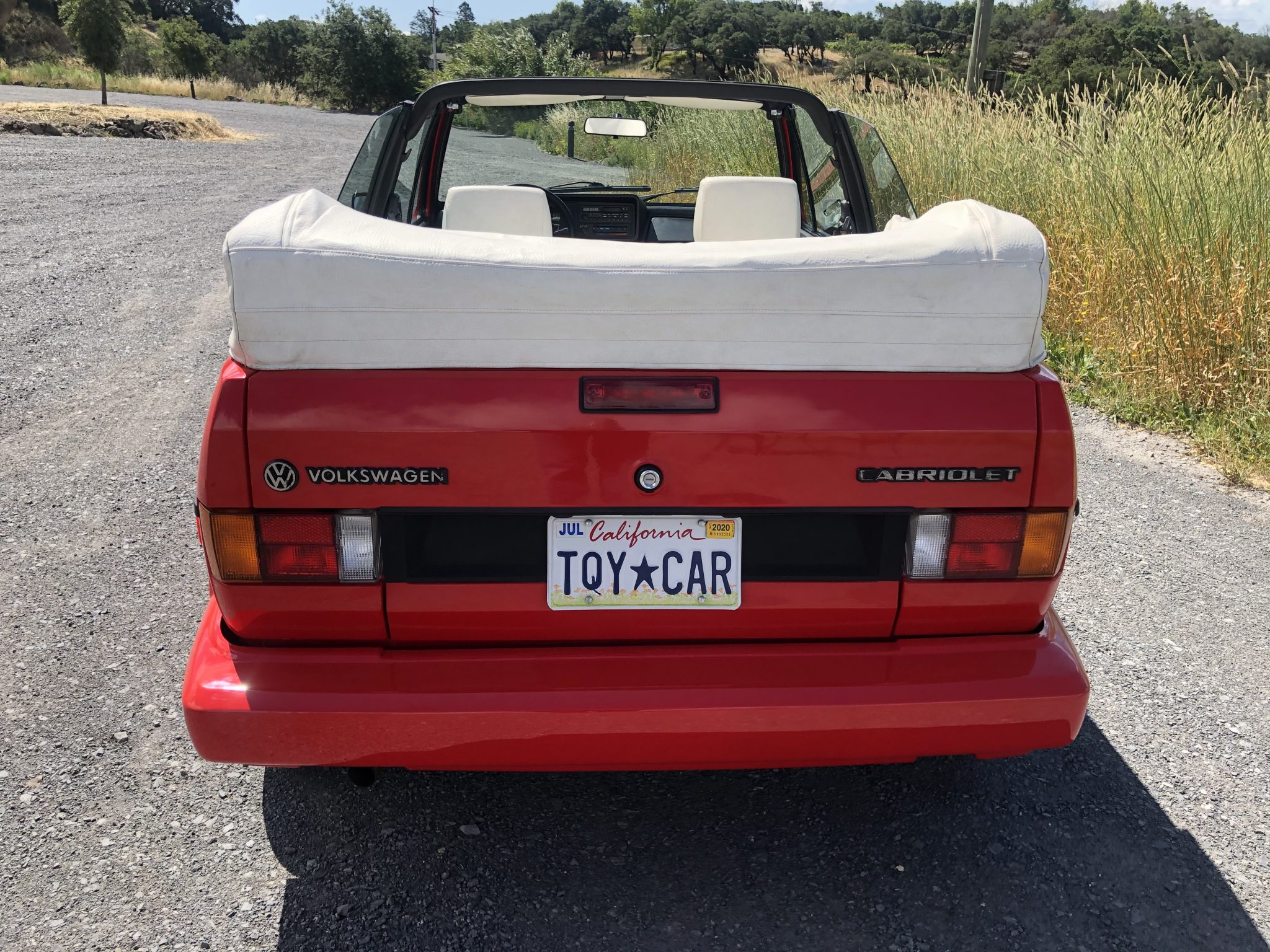 1992 volkswagen cabriolet wolfsburg edition 5-speed