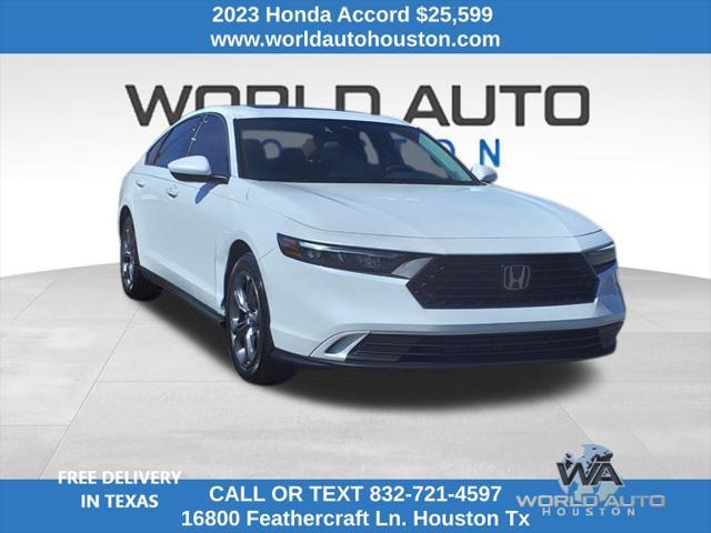 2023 honda accord ex 1.5t