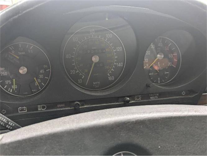1980 mercedes-benz 450sl in cadillac, michigan