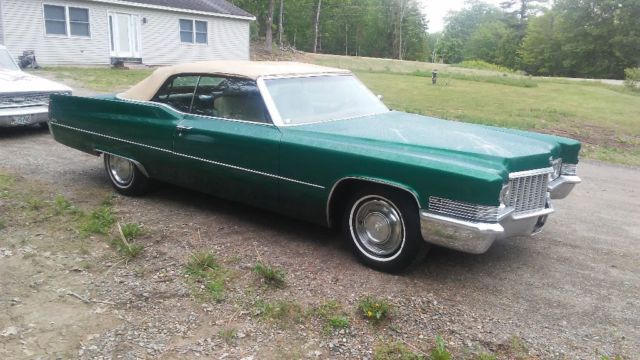 1970 cadillac deville convertible runs drives 80k miles, eldorado,caddy,hotrod