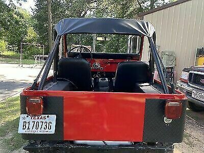 1975 jeep cj-5 convertible red 4wd manual base