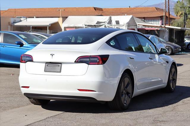 2022 tesla model 3 standard range