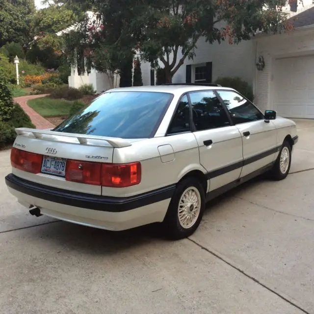 1988 audi 90 quattro base sedan 4-door 2.3l