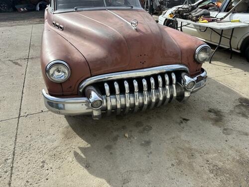 looking for trades for cool stuff and vehicles this is 1950 buick fireball 6 runs