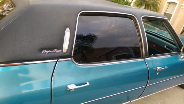 1976 cadillac fleetwood brougham d'elegance sedan-all original