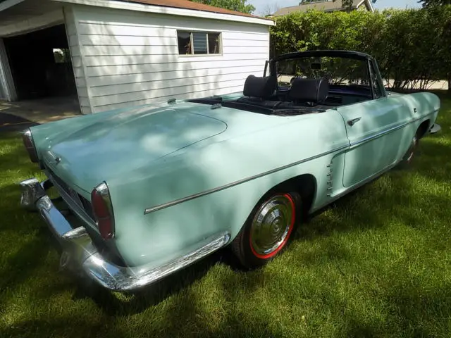 1961 renault caravelle / rare car / convertible / roadster / 28k original miles