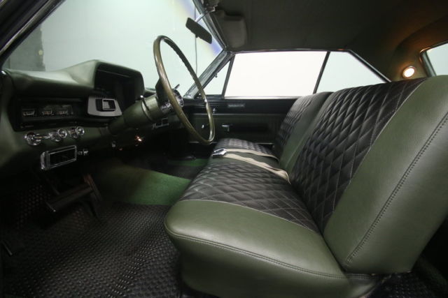 slick-built entry level mopar, 318 poly v8, auto, front discs, pwr steering, a/c