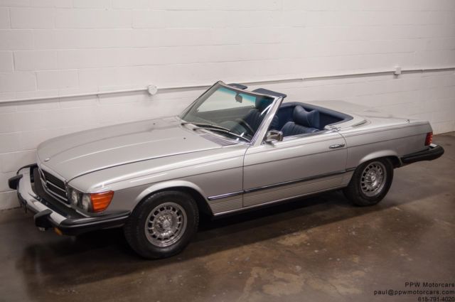 1975 mercedes-benz sl-class 450sl 45,372 miles original condition! 2 owner!