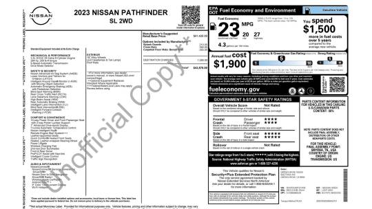 2023 Nissan Pathfinder