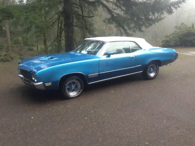1971 buick skylark custom convertible gs options - rebuilt motor - low miles