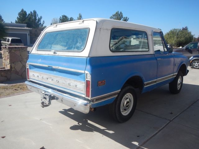 1972 chevy k/5 cst highlander 4x4 350 auto tilt west texas barn find 1970 1971
