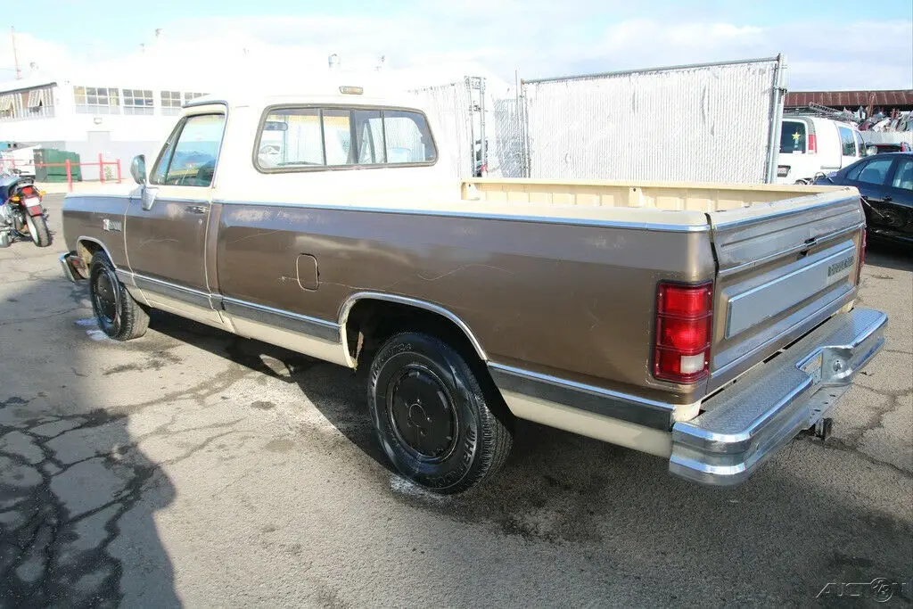 1988 dodge ram d-150 automatic 8 cylinder no reserve