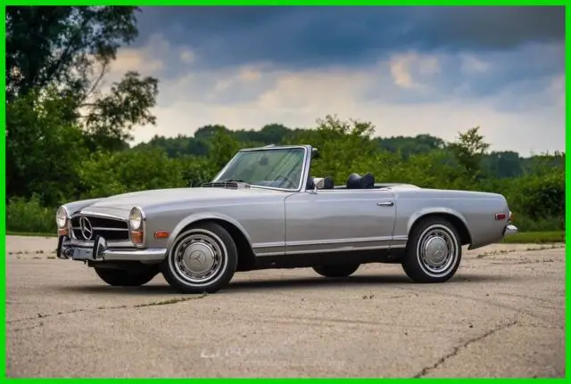 1970 mercedes 280sl pagoda w113, 2 tops, 56k mi, auto, roadster / convertible