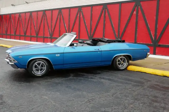 1969 chevrolet chevelle-ss396-matching numbers-convertible-pristine-make offer