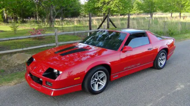 1985 chevrolet iroc z28 / 41,920 original miles / low reserve
