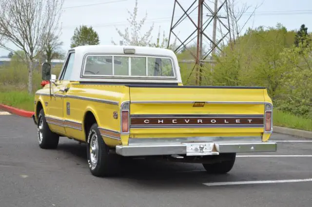 1969 chevyrolet cst/10 single cab pickup 2wd 350 v8 automatic 31,950 orig miles!