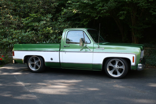 74 chevy c10 square body short bed pickup truck original low miles 350 v8 sbc