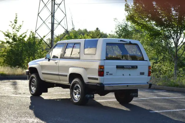 1988 toyota 4runner 4x4 sr5 v6 2-door 5-speed manual trans 83,121 miles