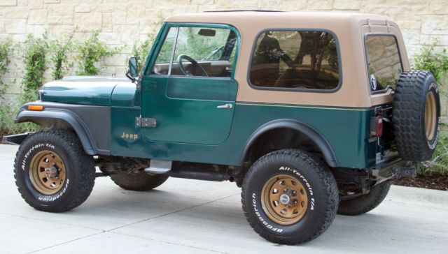 1980 jeep cj7 cj cj-7 golden eagle