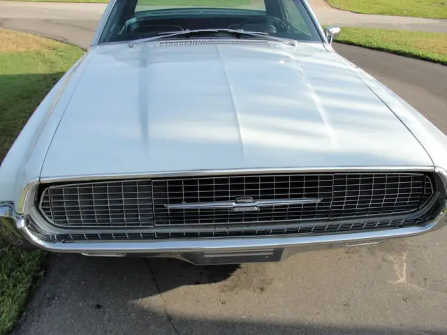1967 ford thunderbird landau white w/black 2-door coupe hardtop 390 v8 t-bird