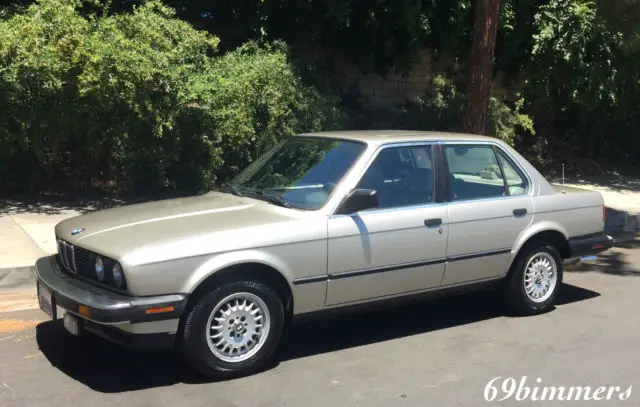 1987 bmw e30 325e clean! pix videos 325 automatic 4dr bronzitbeige-metallic