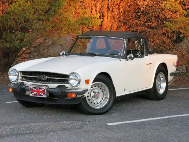 1976 triumph tr6 convertible
