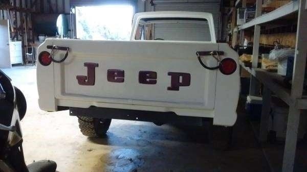 1966 jeep j3000 v8 4wd auto trans 75% restored custom paint no rust california