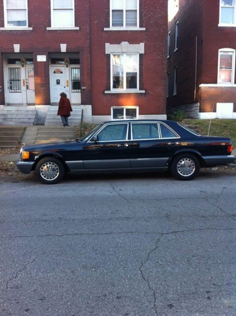 relisted due to deadbeat!!!! 1986 mercedes benz 420sel price drop no reserve!!!