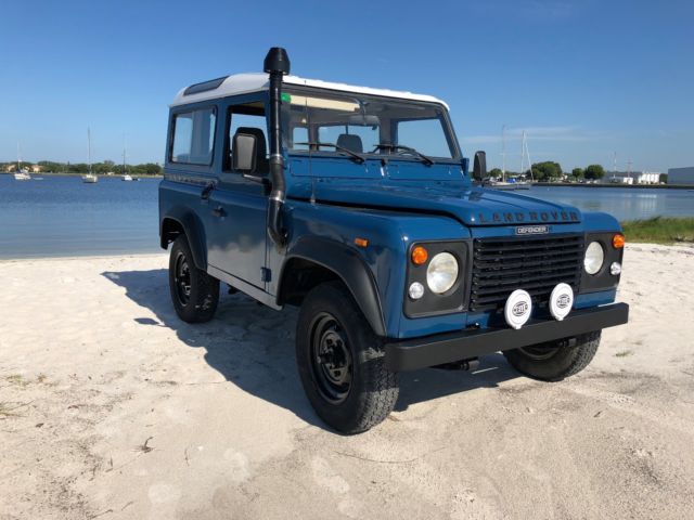 1989 land rover defender 90 4x4 5 speeds 100% rust free