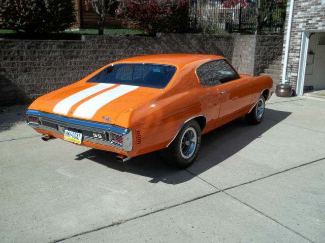 1970 chevelle ss ls6 454 matching numbers special paint