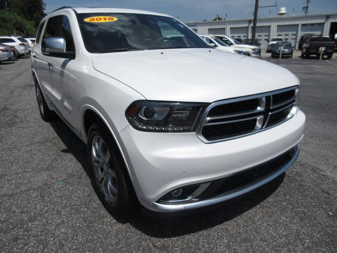 certified 2018 dodge durango awd citadel spartanburg, sc 29305 for sale in spartanburg, south carolina