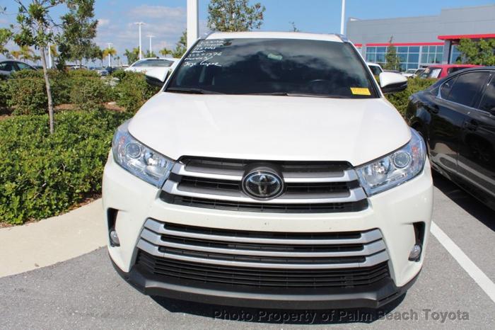 certified 2018 toyota highlander fwd xle v6 west palm beach, fl 33406 for sale in west palm beach, florida