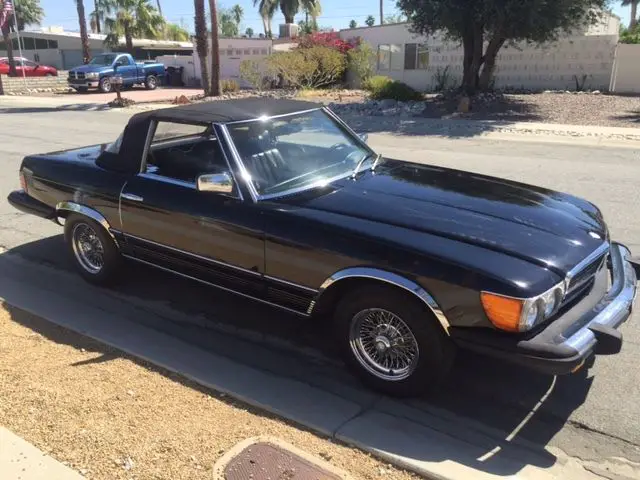 mercedes-benz 450 sl convertible 2 tops