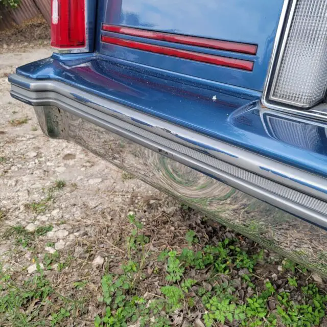 1988 cadillac deville coupe blue fwd automatic