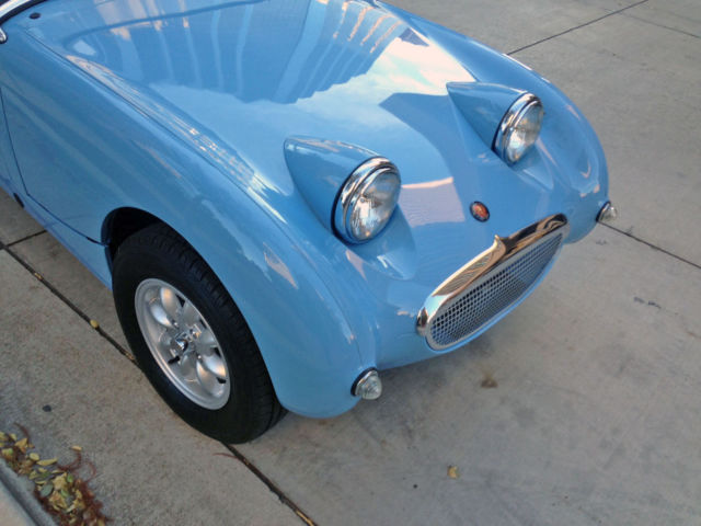 1960 austin healey bugeye sprite full nut and bolt restoration! amazing