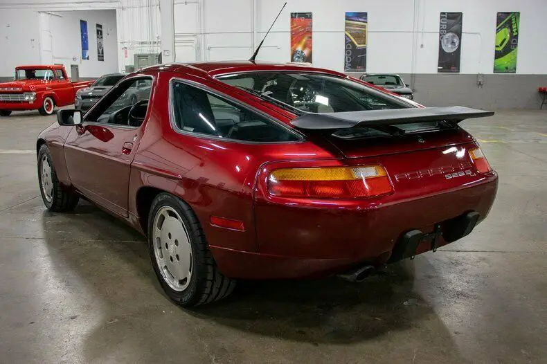 1987 porsche 928 5950 miles red 5.0l 302 v8 automatic