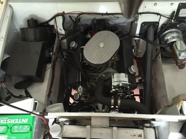 1965 white scout pick-up truck in beautiful condition