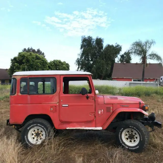 toyota landcruiser bj42 land cruiser 3b diesel 5-speed disc brakes