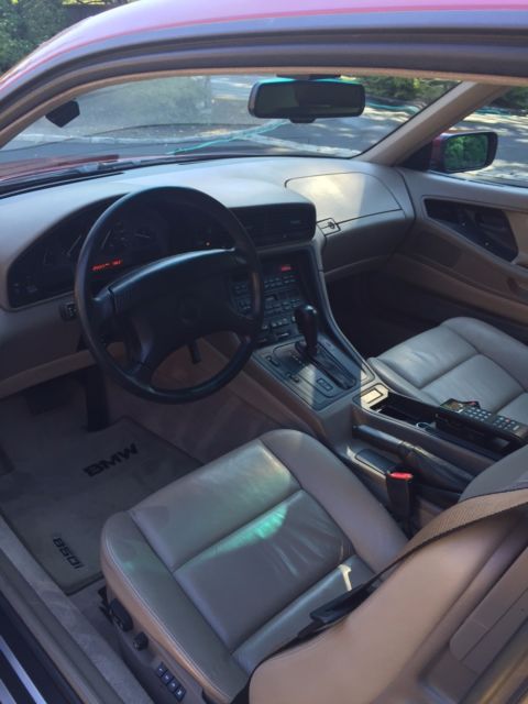 bmw 850i 1992 low mileage perfect condition